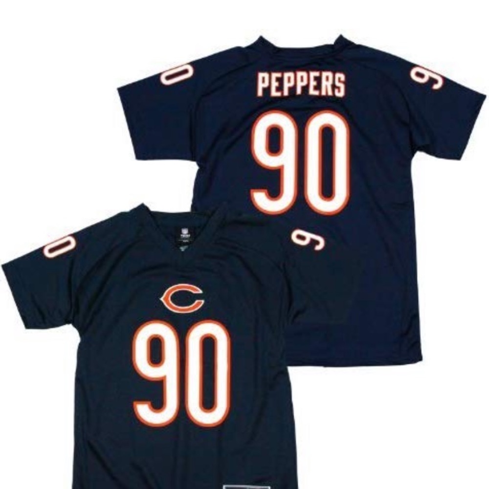 Chicago Bears Julius Peppers youth XL home jersey